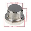 Oxygen Sensor Plug O2 Oxygen Sensor Plug M18x1.5 High Strength Stainless Steel Fitting Universal
