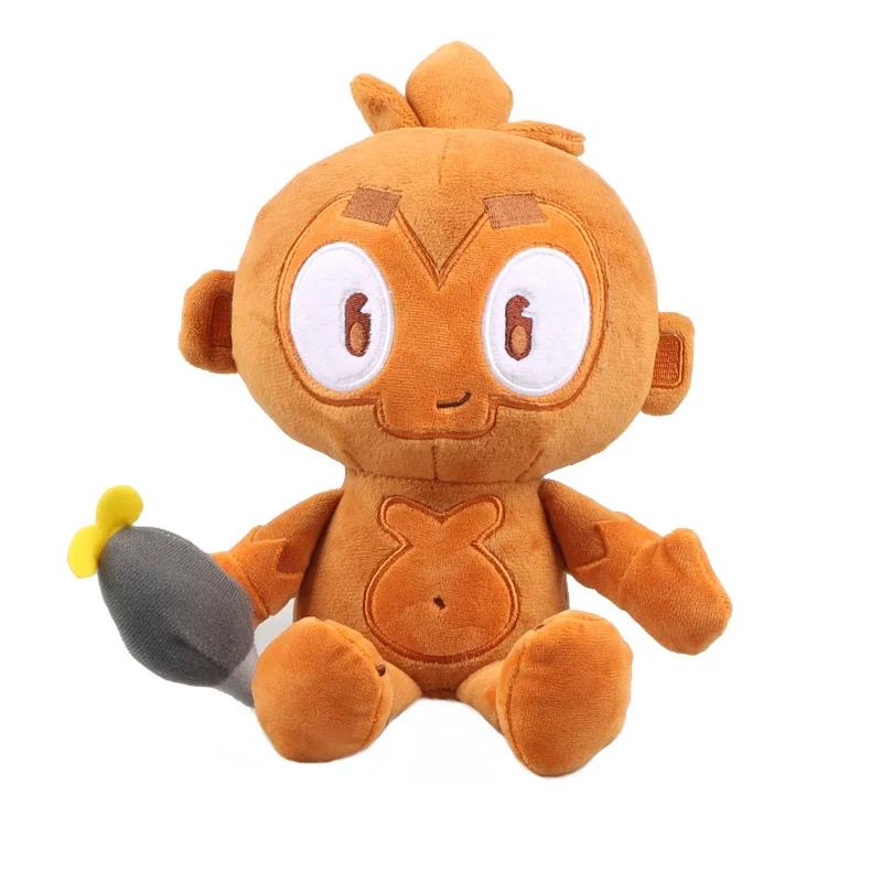1/3pcs Dart Monkey Plush Toy Bloons TD 6 Gwendolin Obyn Greenfoot Stuffed Animal Plushies Doll Soft Figurine Fans Birthday Gifts