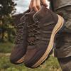 Зимние ботинки унисекс, водонепроницаемые уличные мужские ботинки, зимние ботинки до щиколотки для мужчин