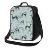 Greyhound Galgos Dog Изолированная сумка для обеда для женщин Whippet Sighthound Cooler Thermal Lunch Tote Beach Camping Travel