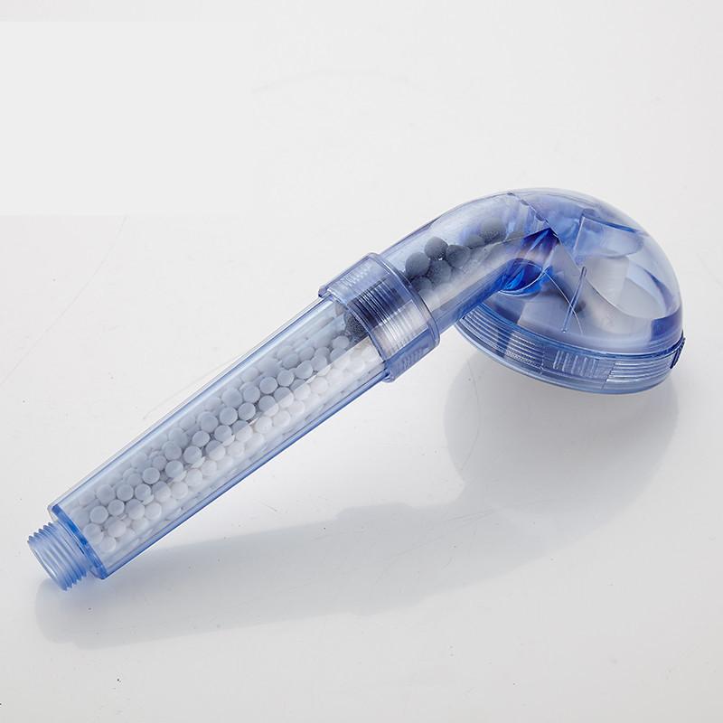 Душевая головка высокого давления для СПА с фильтром отрицательных ионов, 3 режима, ручной душ, экономящий воду, для ванной комнаты, поммо