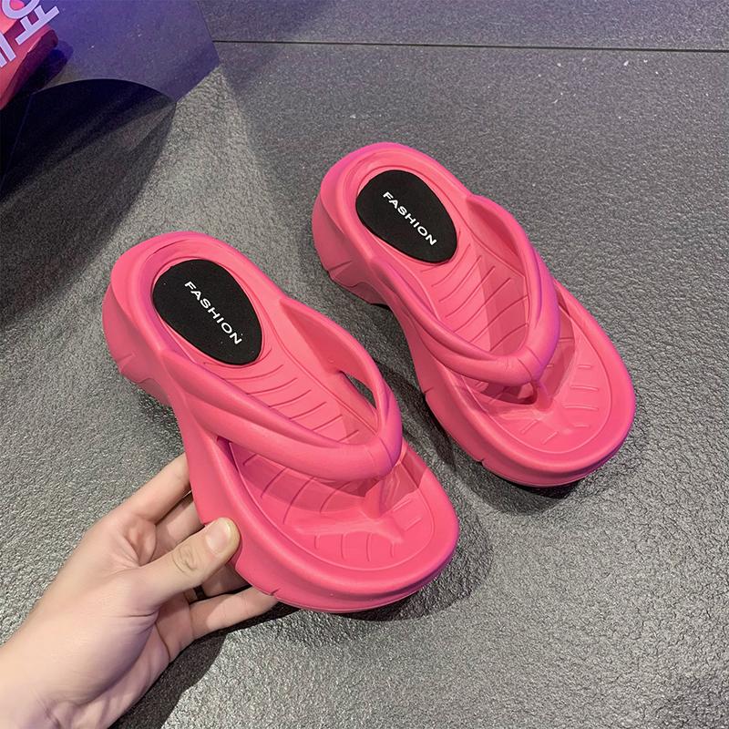 Fashion New summer platform increase women light outdoor casual sandals flip-flops outdoor beach women's shoes sandals sandals
