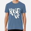 Rise Up Размеры от S до 5XL Сделано в США Футболка Унисекс Футболка