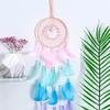 Confession Balloon Handmade Dream Catcher Gifts with LED Light Dreamcatcher Pendant Creative Hollow Wind Chimes Wall Hanging