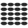 20PCS Trailer Hub Dust Cover Rubber Grease Plug for Most 1.98‘ 2.44’ 2.72’ 2000lb, 3500lb, 5200-7000lb Dexter EZ Lube Camping Trailer Axles