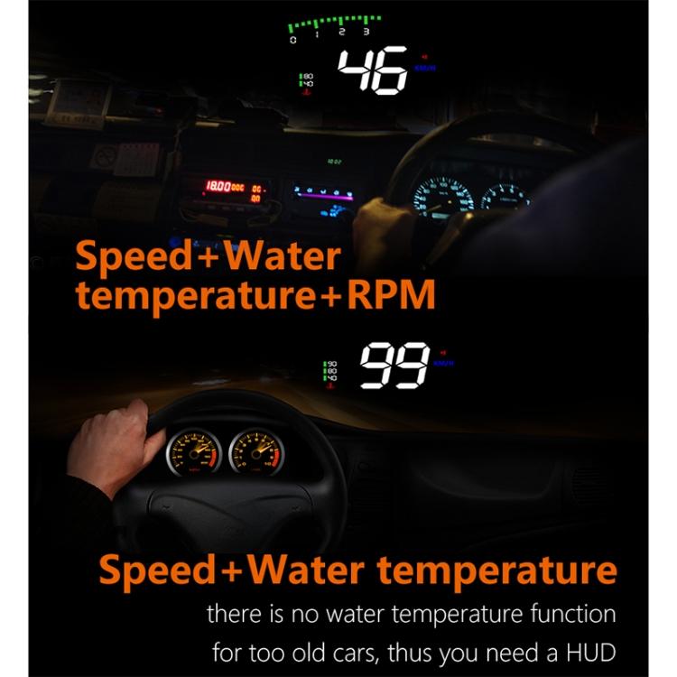 A900 OBD2 3,5-дюймовый проекционный дисплей для автомобиля