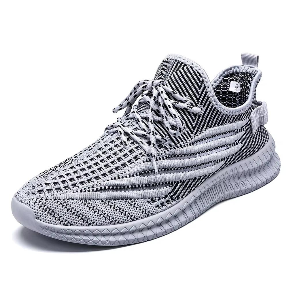 Сетчатая мужская повседневная обувь, летние дышащие кроссовки, удобная легкая обувь для ходьбы, мужская спортивная обувь для бега