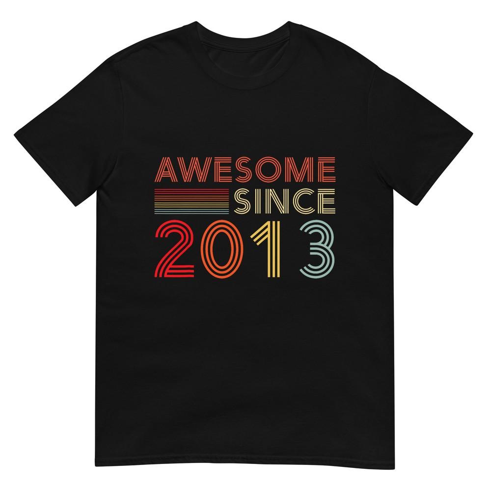 Awesome since 2013 Retro Vintage T-shirt