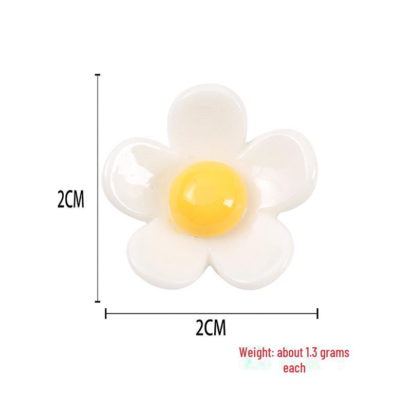 Детские аксессуары для волос и коробка для хранения из смоляного пятилепесткового цветка своими руками