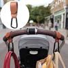 1/2/3/6 шт. Крючок для детской коляски Портативный застежка-липучка из искусственной кожи Вешалка для сумки для подгузников и покупок Многоцелевой зажим для коляски Ремешок Аксессуары для коляски