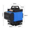 12/16 Lines Laser Level 3/4D Level Self-Leveling 360 Green Laser Level Tripod Tool Set Horizontal&Vertical Cross Lines