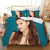 Pop Singer Ariana‑Grande 3D Printed Bedding Set Duvet Cover Pillowcase Bedroom Home Decor