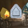 Silicone Mould Candle Holder 3D House Mould Casting Mold Tealight Holder Mold Silicone Mold Candle Holder Resin Mold
