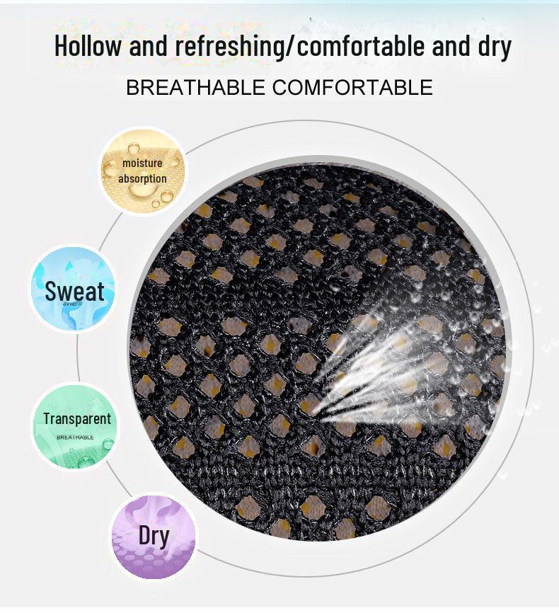 Мужские лоферы из дышащей сетки 2024 года — повседневная, нескользящая летняя обувь