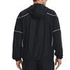 Under Armour Мужская черная куртка Johnson с капюшоном, умеренная, другая, 1378587-001