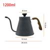 Stainless Coffee Maker Gooseneck Kettle Goose Beak Kettles Hand Drip Kettle Accessories Coffee Kettle with Thermometer