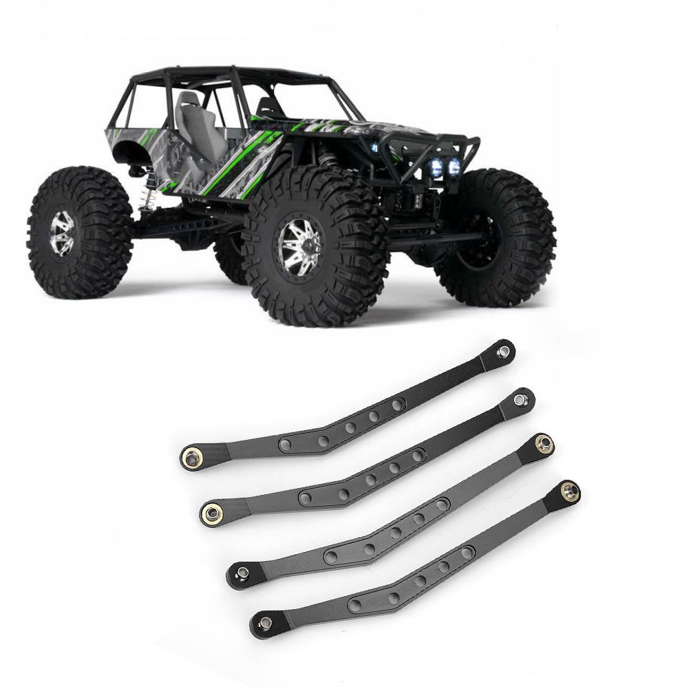 Aluminium Alloy Upper Suspension Links Remote Control Car Accessory for 1 10 Axial 90018 RC CrawlerBlack