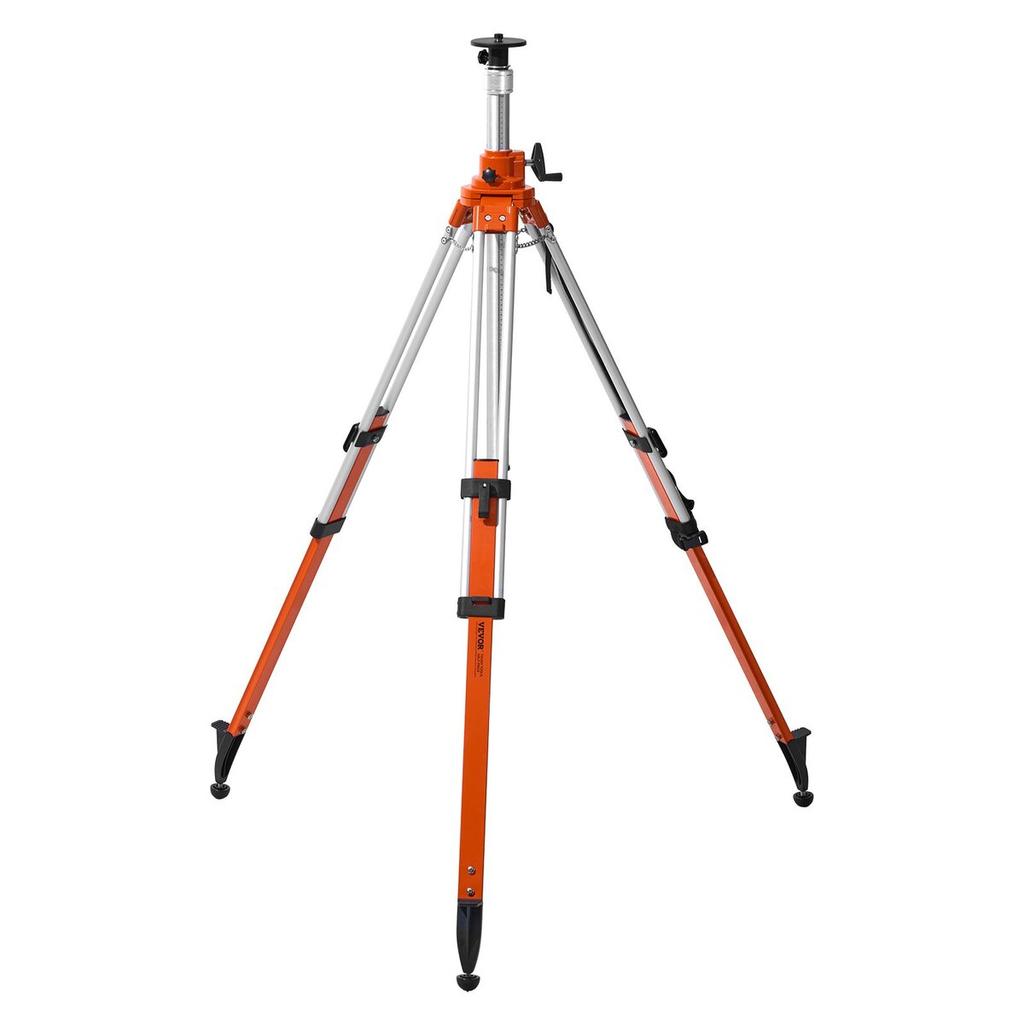 Laser Level Tripod Stand 5/8"-11 Thread 45.07-114.37 in Height Adjustment