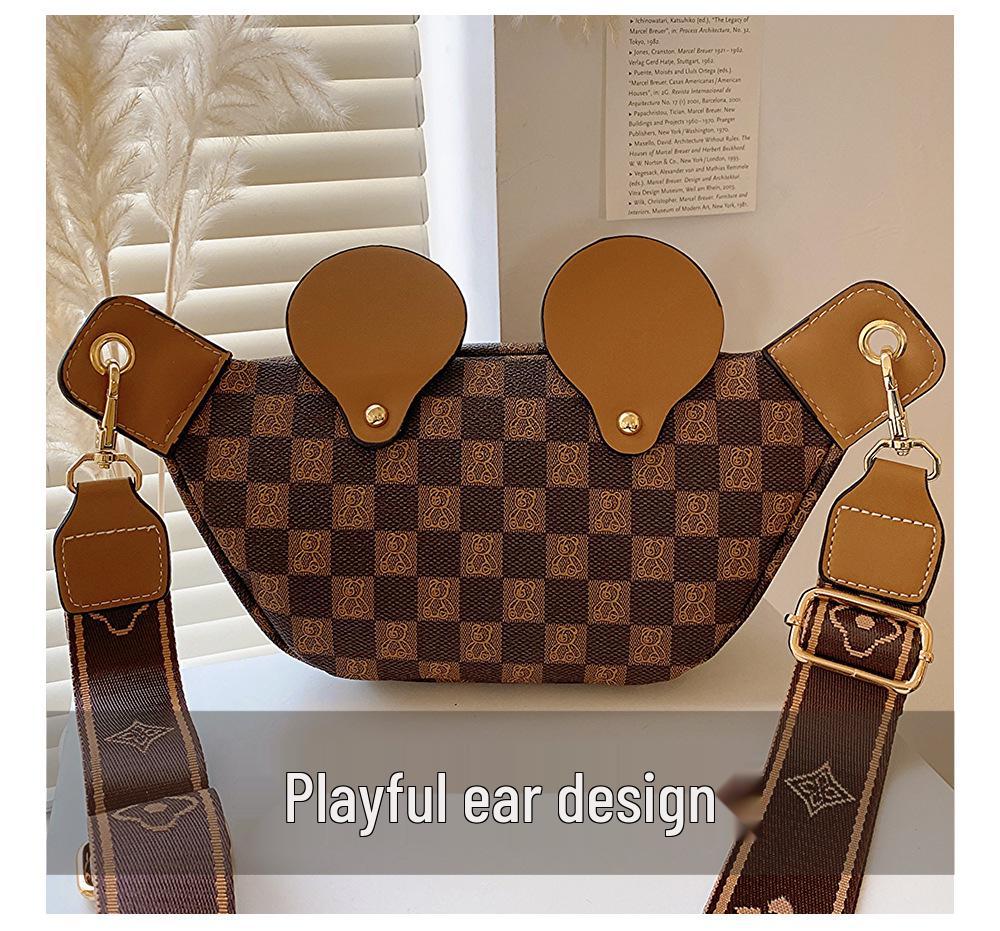 Популярная унисекс спортивная сумка кроссбоди «Маленький медвежонок» - Легкая модная поясная и нагрудная сумка