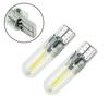 2 шт. 12 В-24 В COB, светодиодная лампа для подсветки номерного знака автомобиля, грузовика, стекла, белая и 6500K