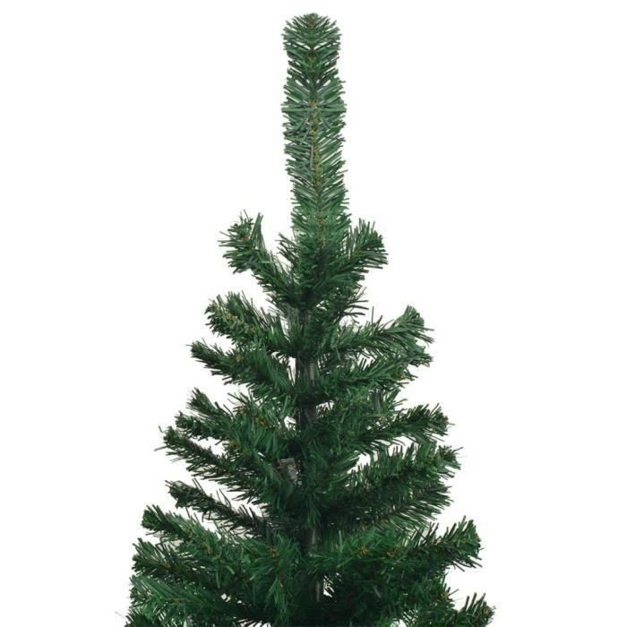 VidaXL Sapin de Noël artificiel L 240 cm Vert