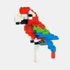 Попугай nanoblock, корейский популярный bandai