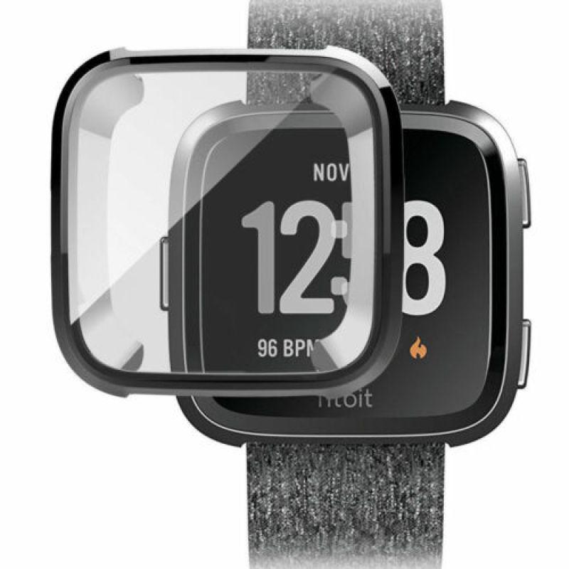 Для Fitbit Versa Силиконовый Ультратонкий Чехол из ТПУ Защитная Рамка для Экрана