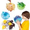 3PCS Kids Funny Dinosaur Animals Inflate Vent Balls Toy Squeeze Soft Ball Balloon Outdoors Party Sports Cute Funny Games Gift