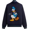 Kith X Disney Donald Duck Full Zip Wyona Sweater Nocturnal Men Tops Blue KHM033057-413