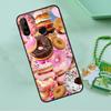 Чехол Pizza Sushi Food Donuts Для Huawei Nova 8i 11i 12i 12s 9 10 SE Y90 Y60 Y70 Y72 Y61 Y91 P20 P30 P40 Lite P60 Pro