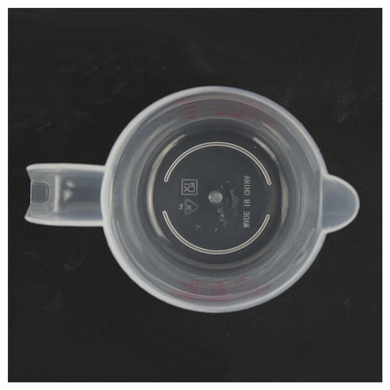 5X 500Ml Home Lab Measuring Jug Pitcher Plastic Handle Pour Spout Container