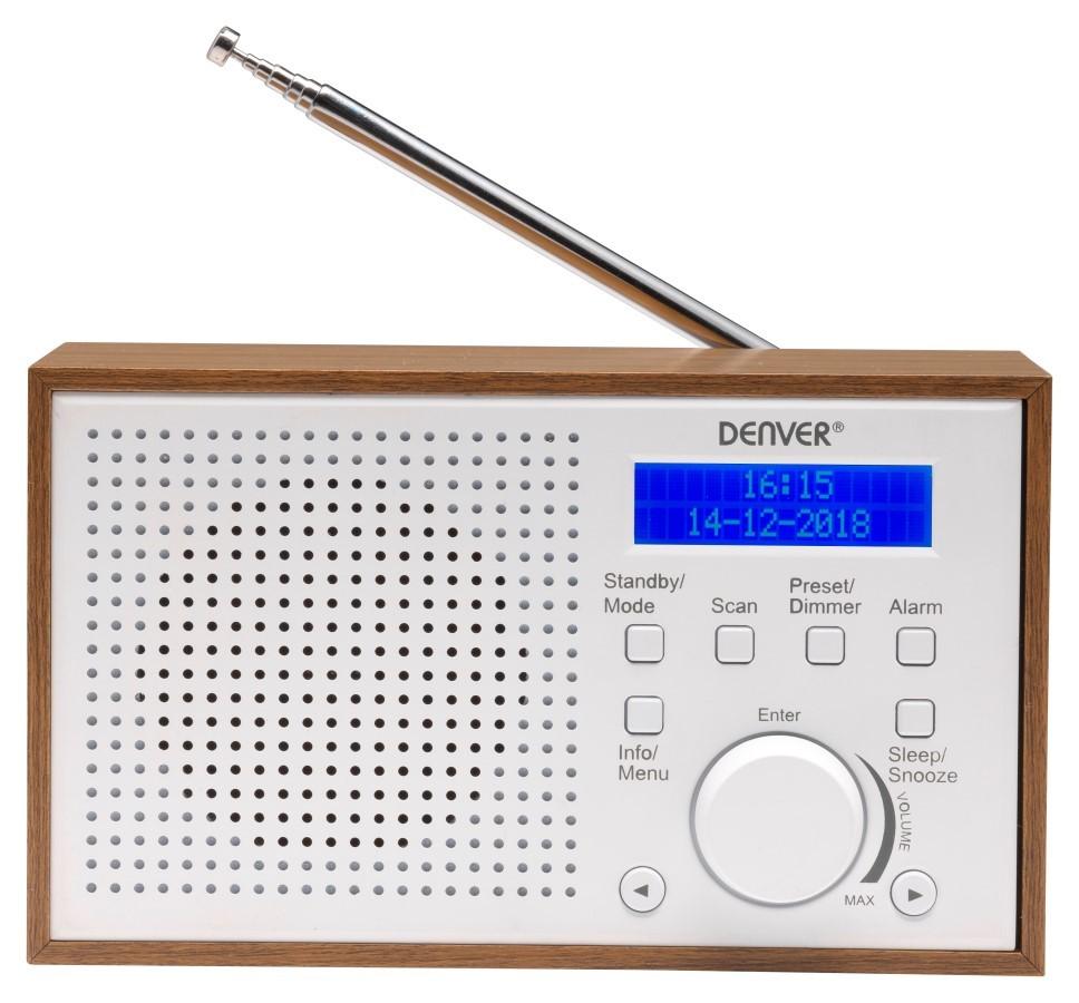 Denver Dab-46White - Radio Cyfrowe Dab+ I Fm