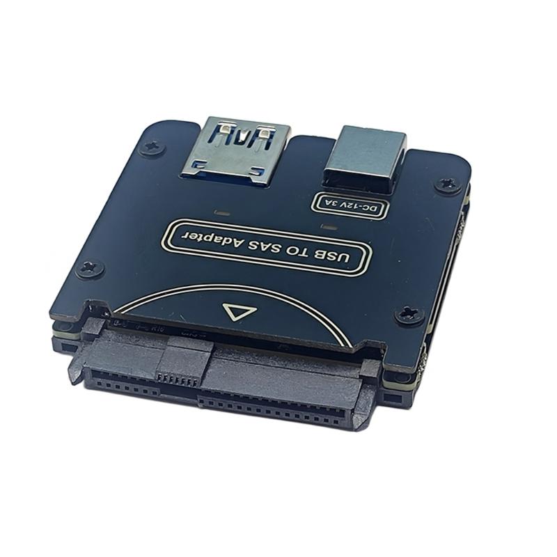 USB3.0 к SAS 29Pin Кабель-мост Для компьютера PlugAnd Play Дизайн Для SFF 8482 Жесткого диска Требуется внешний 12В/3А