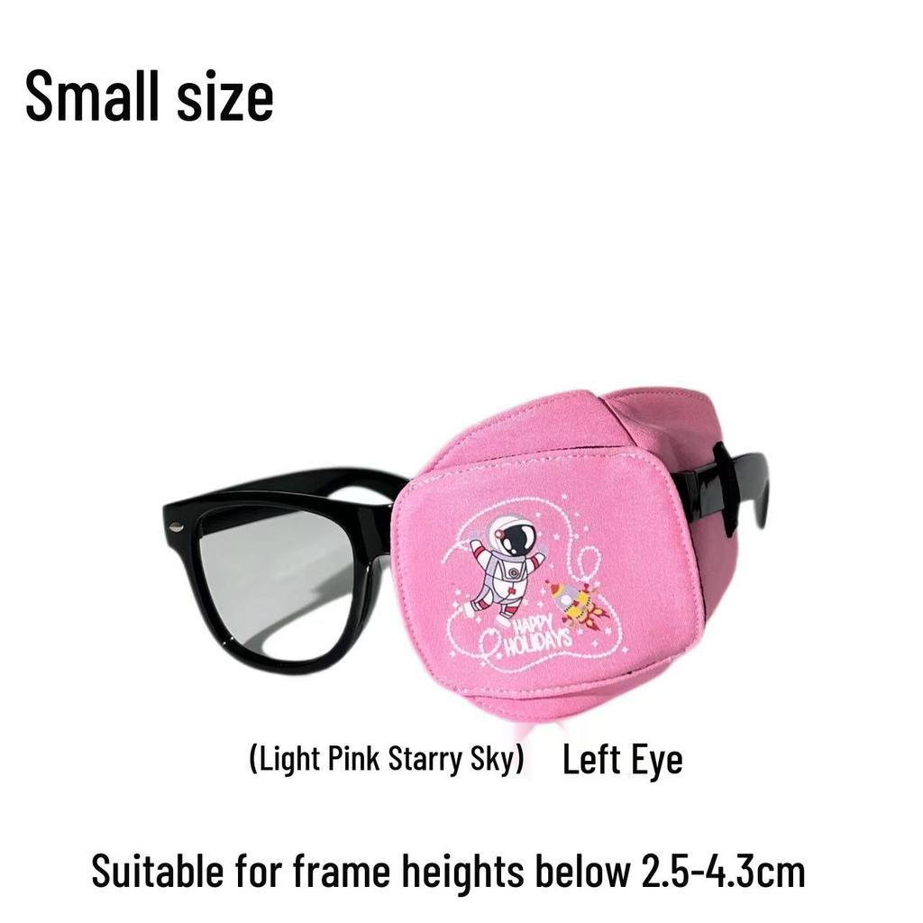 Детский патч для глаз из чистого хлопка при амблиопии для послеоперационных тренировок зрения и коррекции косоглазия/дальнозоркости