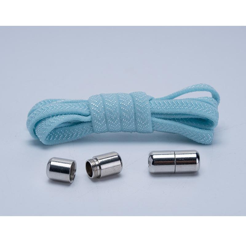 Шнурки без завязывания, Детская автоматическая пряжка для обуви, Без завязывания, Эластичная, Металлическая магнитная пряжка-капсула