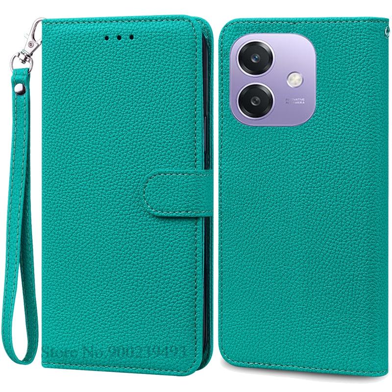 For OPPO A40 Case Flip Leather Wallet Covers For OPPO A40 Case Soft Silicone Book Cover For OPPO A 40 A40M Case Coque Fundas