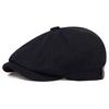 Newsboy Cap Men's Cotton Fashion Beret Autumn and Winter Warm Flat Hats