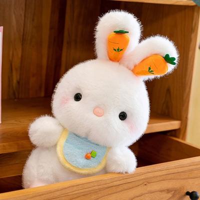 Милая плюшевая игрушка-кролик Мягкие плюшевые животные Детские подарки Плюшевая кукла-кролик Мальчики и девочки