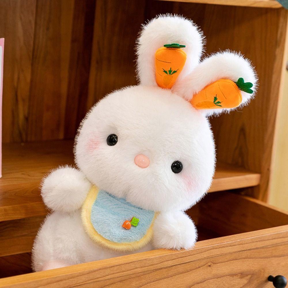 Soft Rabbit Plush Doll Kawaii Animal Stuffed Toys Kids Gifts Rabbit Plush Toy  Boys and Girls