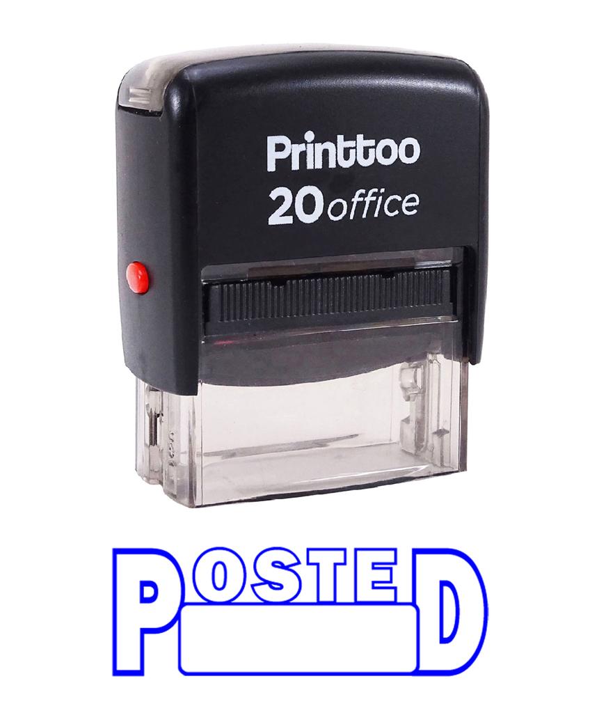 Printtoo PREPAID Self Inking Rubber Stamp Office Канцелярские товары на заказ
