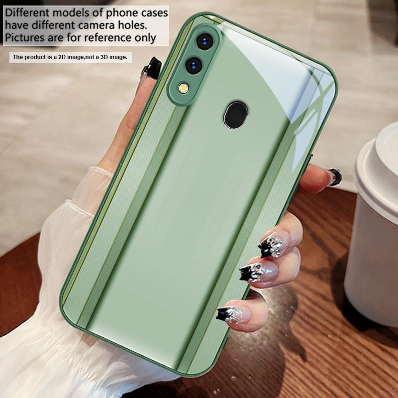 Золотисто-оранжевая рамка Для Samsung A73 72 71 A70 56 55 54 A53 52 51 50 42 A35 A34 33 32 31 26 25 24 23 22 30 стеклянный чехол для телефона