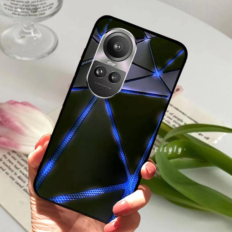 Чехол для Oppo Reno 10 5G CPH2531 Reno10 Ударопрочный Мягкий ТПУ Силиконовый Чехол для Телефона Для Oppo Reno 10 Pro 5G CPH2525 Funda Мультяшный