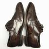 Made in England LOAKE Size 9 (27.5cm) Dark Brown Swirl Moc Business Shoes Vintage Men's(USED)