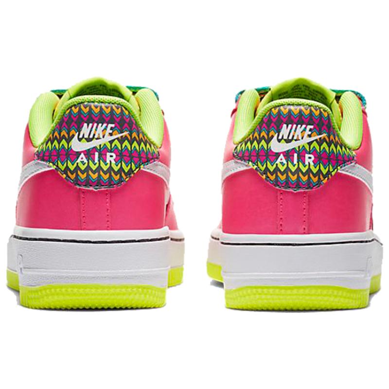 Nike Air Force 1 Low Pink Volt Aqua GS Sneakers CW5761-600