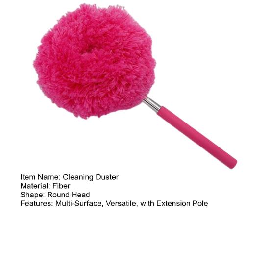 Гибкая щетка для уборки с удлинительной ручкой, многоразовая конструкция, щетка для потолочного вентилятора, многоцелевая