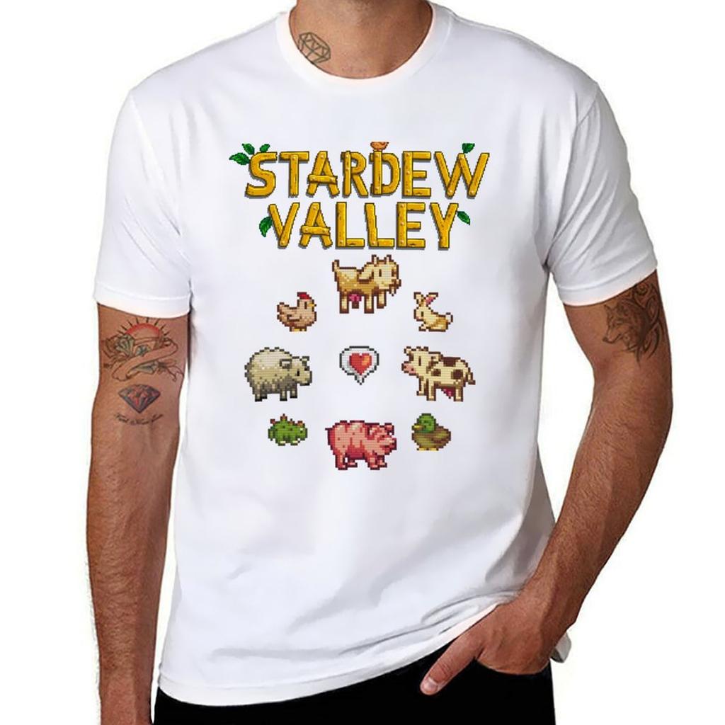 Stardew Valley TShirt Comfortable Basic Crew Neck Tee