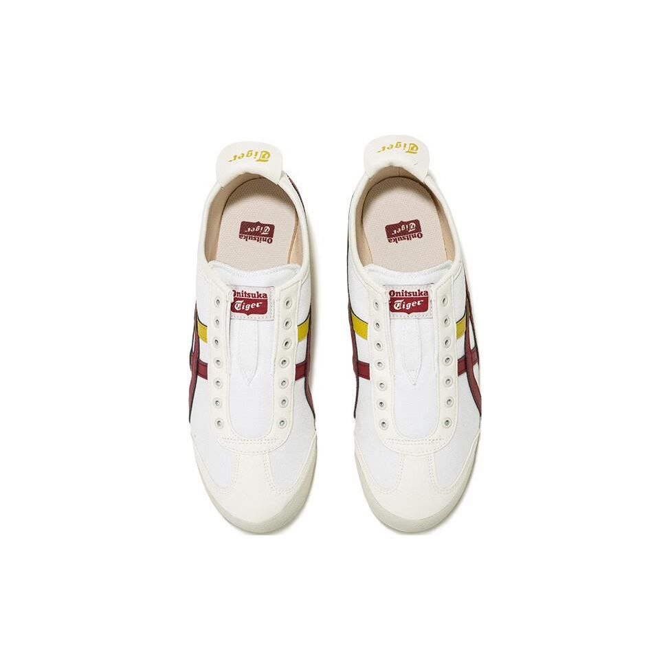 ONITSUKA TIGER Кроссовки унисекс без шнуровки Mexico 66 Cream Beet Juice 1183A360-123