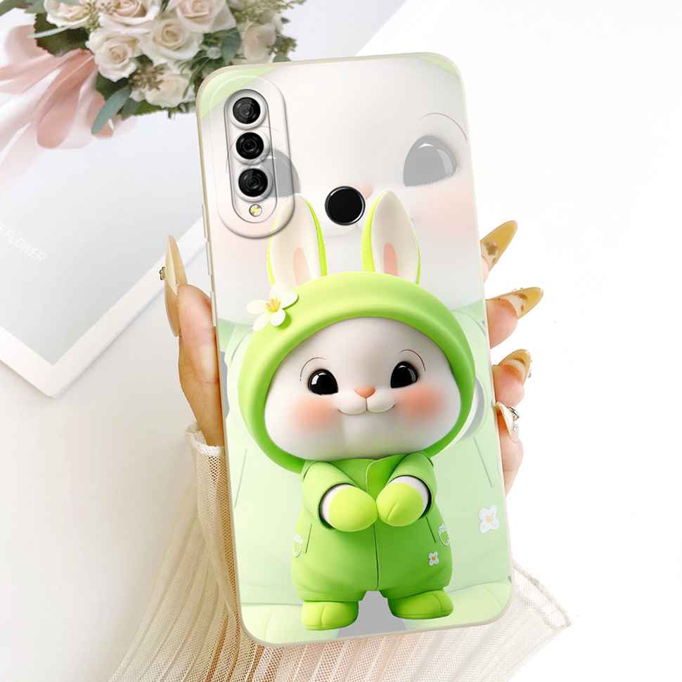 Силиконовый чехол для телефона Honor 10i, полный чехол для Honor 20 lite 20lite Honor10i, защитный чехол с милым дизайном мультяшной девочки