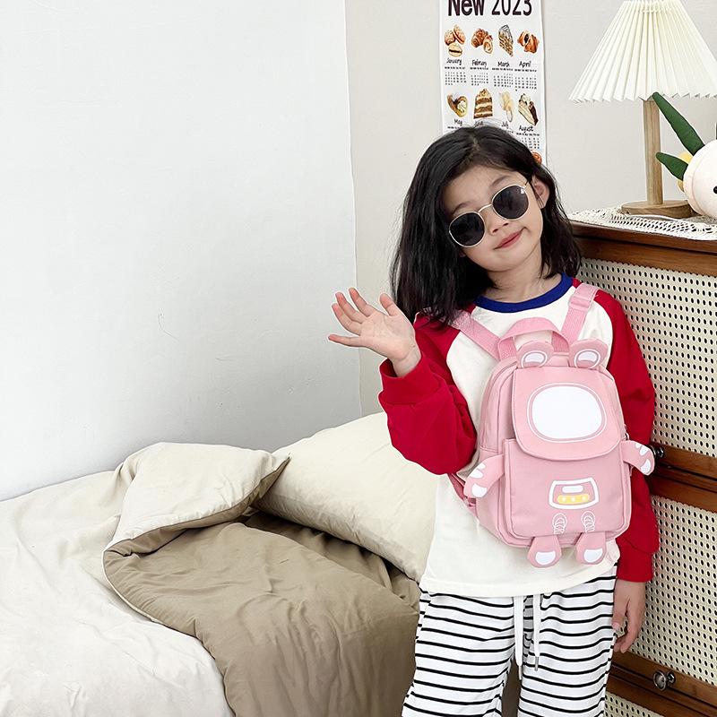 Japanese Style Anti-Lost Astronaut Schoolbag: Cute Kindergarten Backpack for Boys & Girls