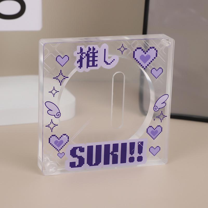 Цветной значок-дисплей, орнамент, акриловый значок серии CD, кирпичный дисплей, милый, полезный, стенд для значков, поклонники, преследующие его